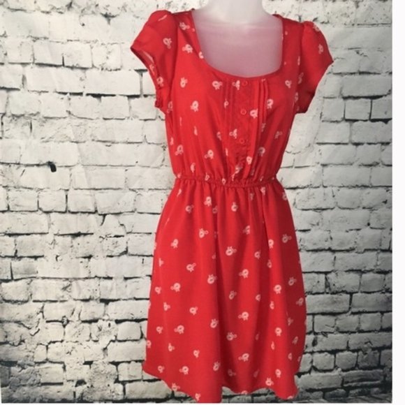 Dresses & Skirts - Red Bicycle Dress